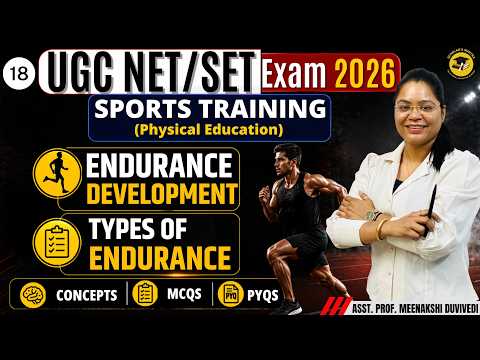 D-18) ENDURANCE DEVELOPMENT || Physical Edu.|| BY Meenakshi Dwivedi #ugcnetphysicaleducation