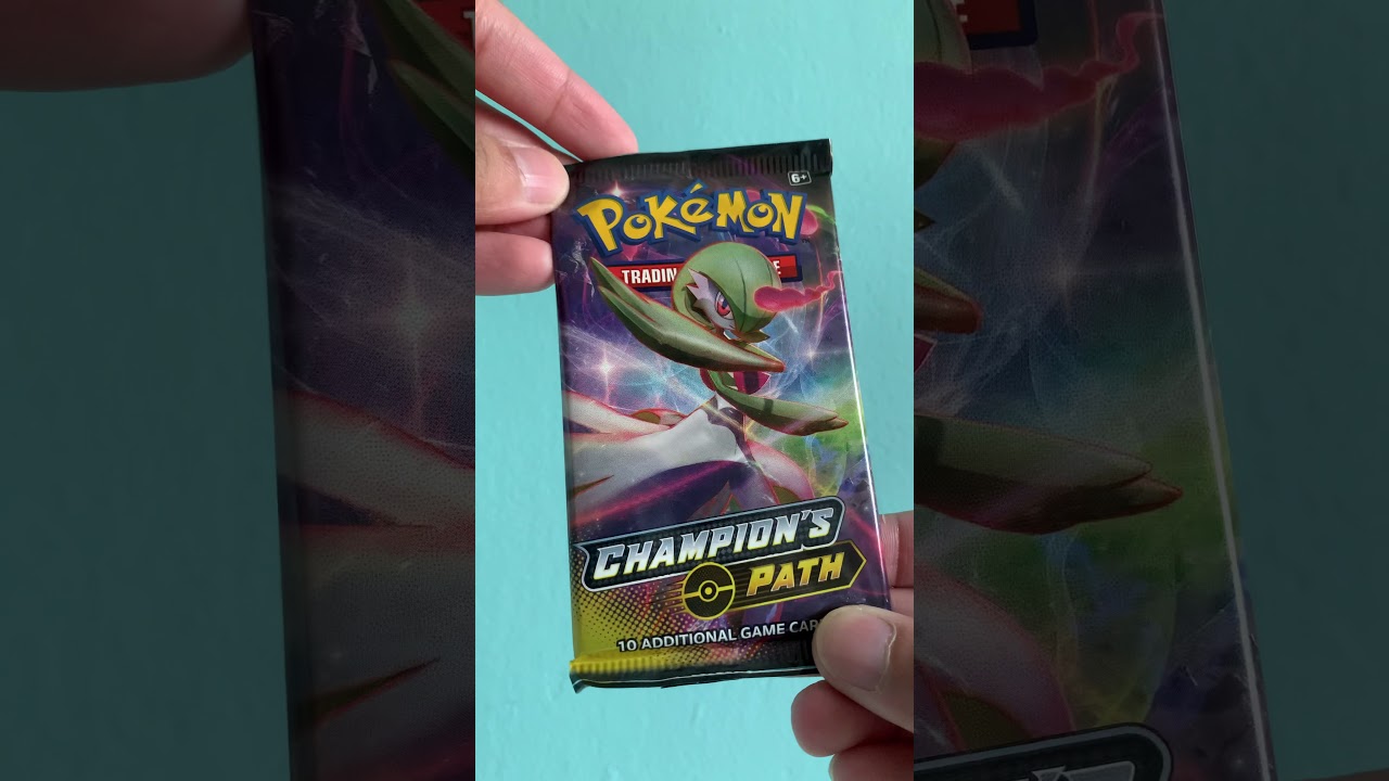 *FINALLY A HIT!!!* Pokemon Champion’s Path Pack Opening! | FlukeySage Abridged!