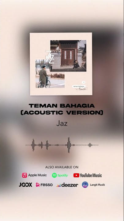 Jaz - Teman Bahagia (Acoustic Version) (Official Audio) #shorts #jaz #pop