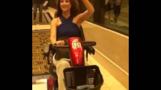 Susana González En Grabaciónes De Pasión Y Poder En Las Vegas