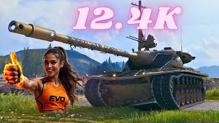: T57 Heavy Tank 12.4K Damage 6 frags World of Tanks ,WoT ,Games replay