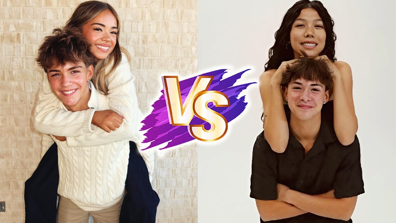 Jackson and Preslee VS Txunamy and Brooks Glow Up Transformations ✨2025 | From Baby To Now