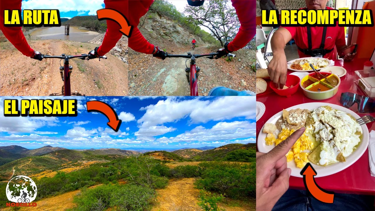 Los Mejores Chilaquiles de Santa Rosa de Lima en Guanajuato, Ruta MTB Sierra de Guanajuato Noecillo