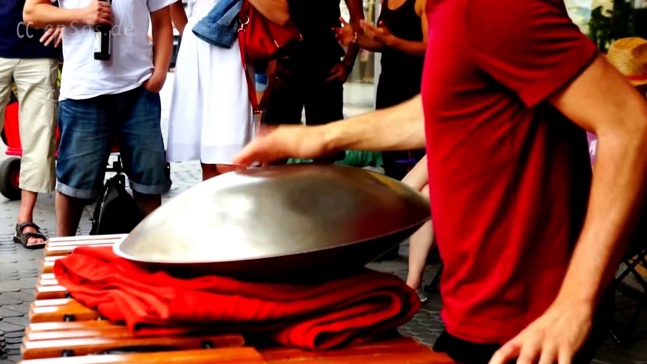 Relaxing Hang Drum Song by epSos.de YouTube