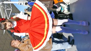 [4k] ~ Super Kawaii !! ~ Sakura Kinomoto Cosplay Comiket Japan コミケット コスプレ レイヤー Fancam @yurinya1128