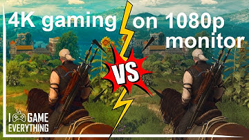 4K gaming on 1080p monitor? Yes! AMD VSR on RX 580