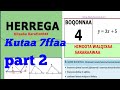 Herrega Kutaa 7ffaa Boqonnaa 4 Part 2