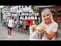 ALBANIA'S Most BEAUTIFUL City?! Exploring Gjirokaster and Eating Local Foods!