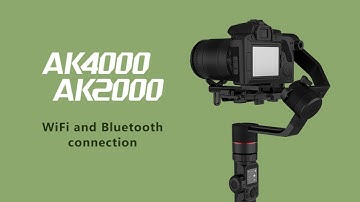 WiFi and Bluetooth connection of AK Series | FeiyuTech Tutorial