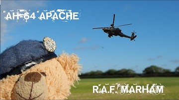 AH-64 APACHE LOW APPROACH AT RAF MARHAM | SORTIE AAC WATTISHAM - RAF WITTERING | ZJ233 AAC439