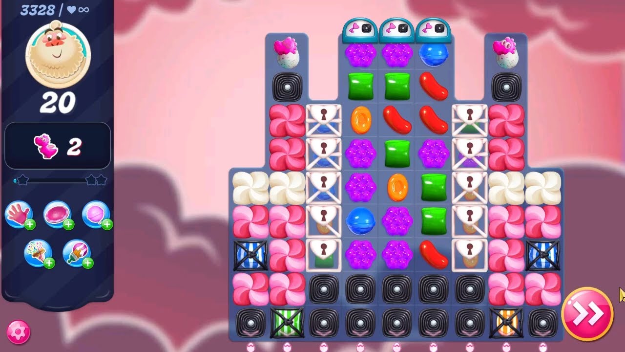Candy Crush Saga LEVEL 3328 NO BOOSTERS (new version