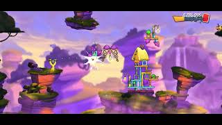 Angry Birds 2 Level 87 Cobalt Plateaus Chirp Valley 3 Star Walkthrough