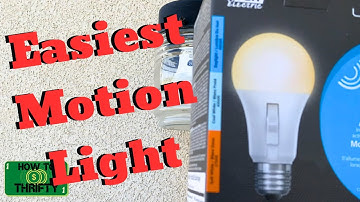 Motion Light - Make Any Light a Motion Light - [EASY and CHEAP]