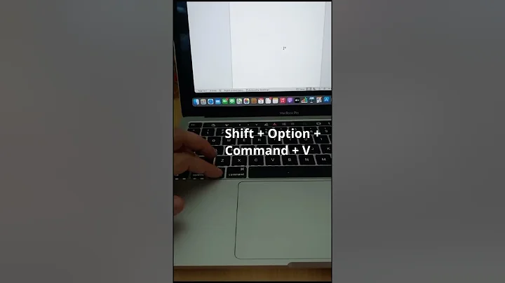 Copy and paste trick on Macbook #mactips #macbookpro