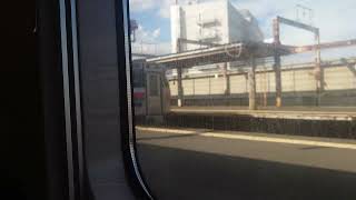 JR北海道　千歳線　733系　快速エアポート号　札幌行き　千歳駅　到着