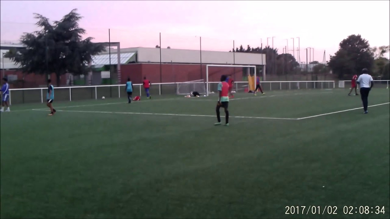 Entarainement U17 f C BOURGET YouTube