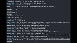 Warden: Zero-Dependency Post-Quantum File Integrity Monitor (Hackathon Demo)