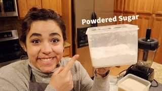 How to Make Homemade Powder Sugar | WHY You Would Want To