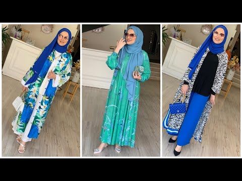 ملابس محجبات أجمل تنسيقات ملابس صيف 2022 