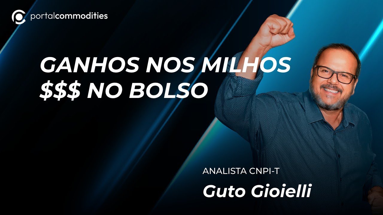 Ganho nos trade de milho