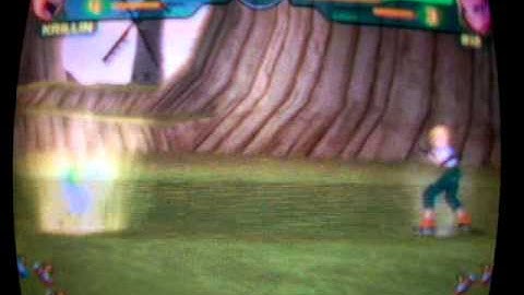 DBZ Budokai 1 Krillin vs Android 18