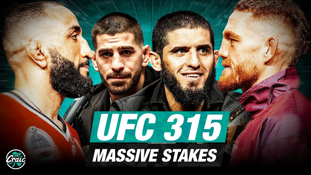 UFC 315 Main Event Has Massive Stakes, Jose Aldo Can't Cut Down, More | The Craic | May 9, 2025