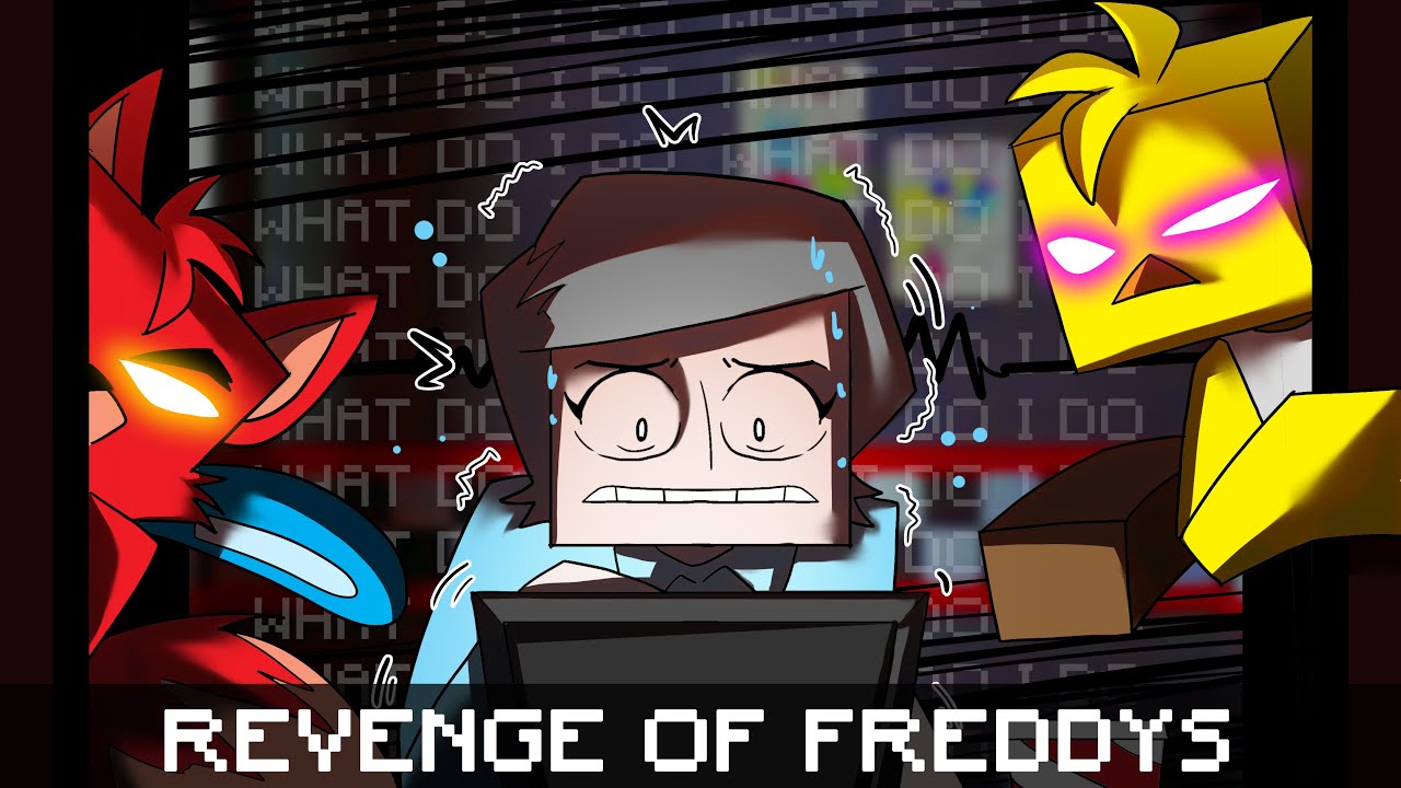 Аниматроники мстят! в Minecraft Fnaf Roleplay