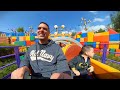 Riding the Slinky roller-coaster