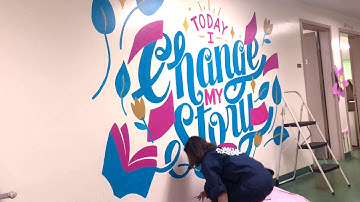 Mural Time-lapse Video