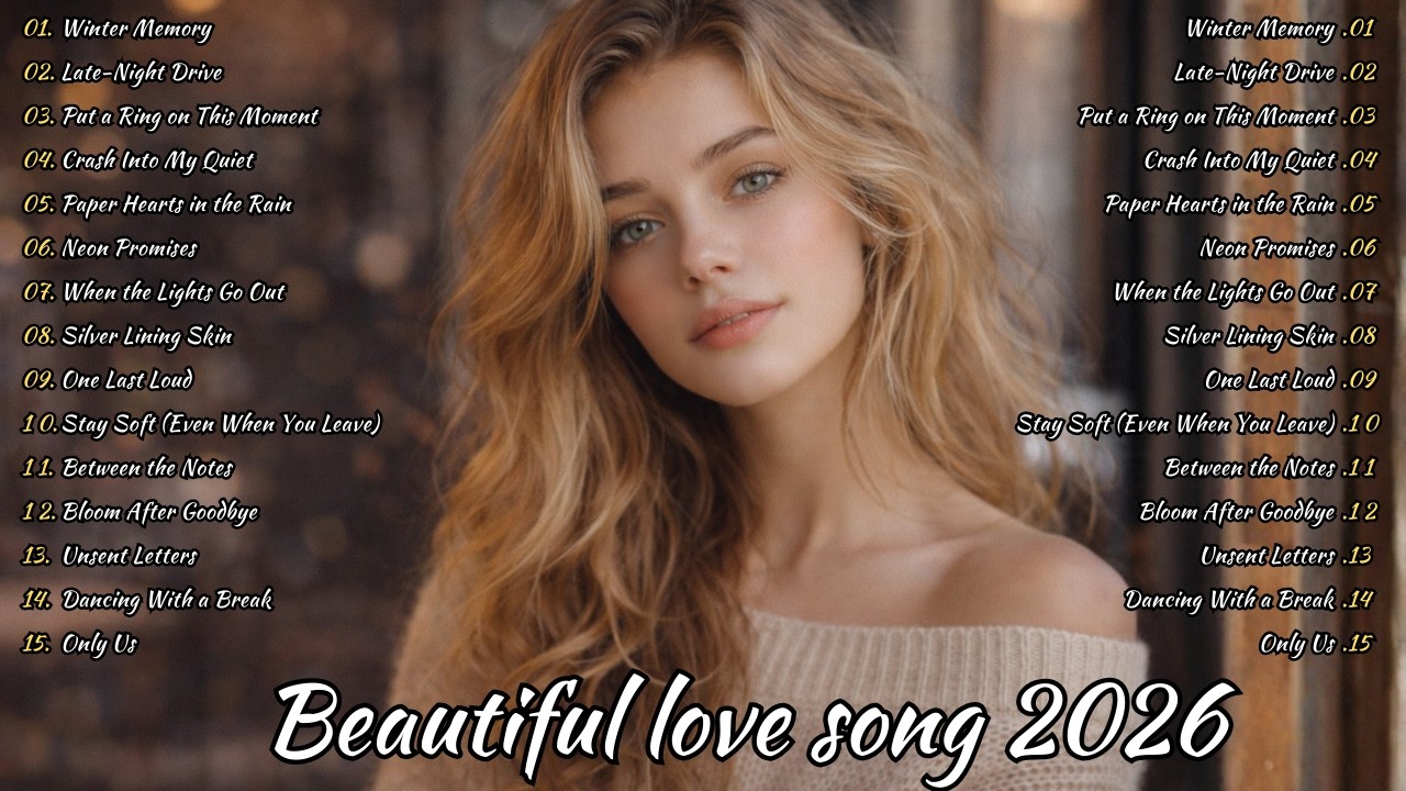 Romantic Playlist 2026 💗 Beautiful Calm Songs That Make You Fall in Love Again (Easy Listening)