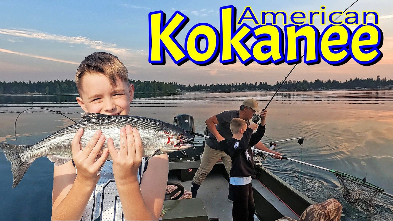 Catching BIG American Kokanee