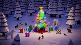 Cozy Christmas Critters - Low Poly Art (Blender Project Breakdown)