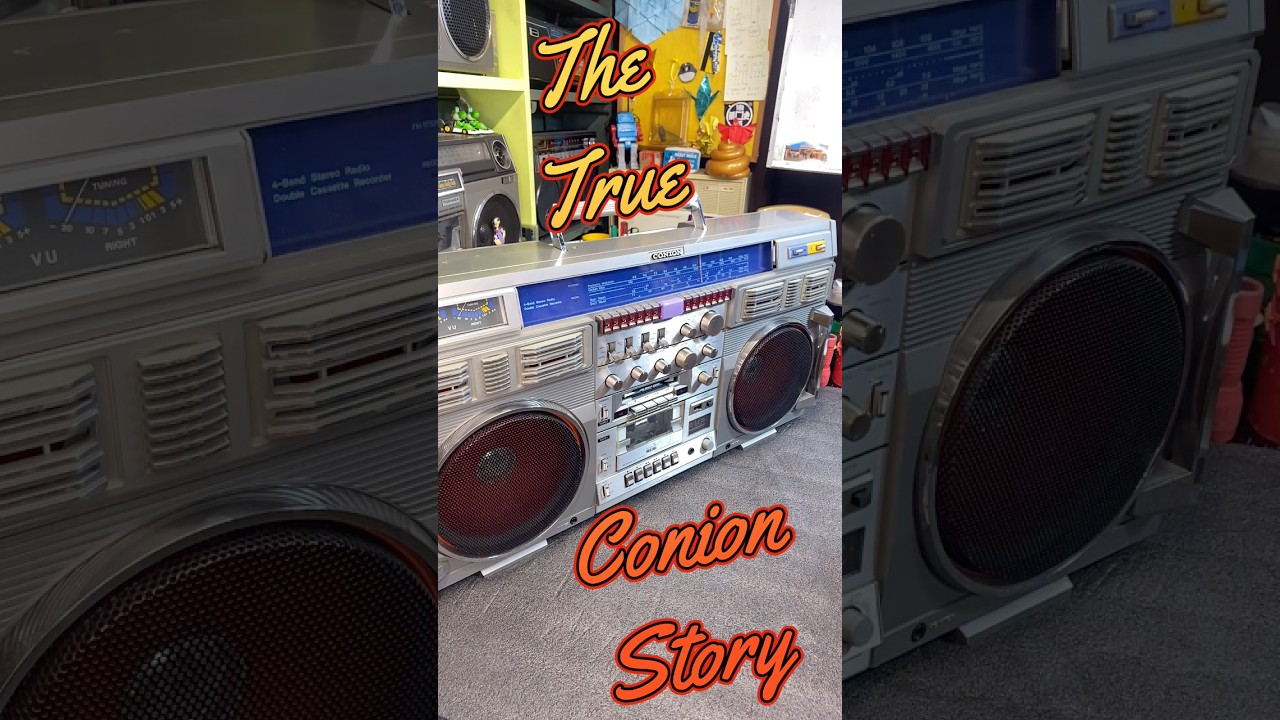 The true Conion story #boombox #conion #c100f - YouTube