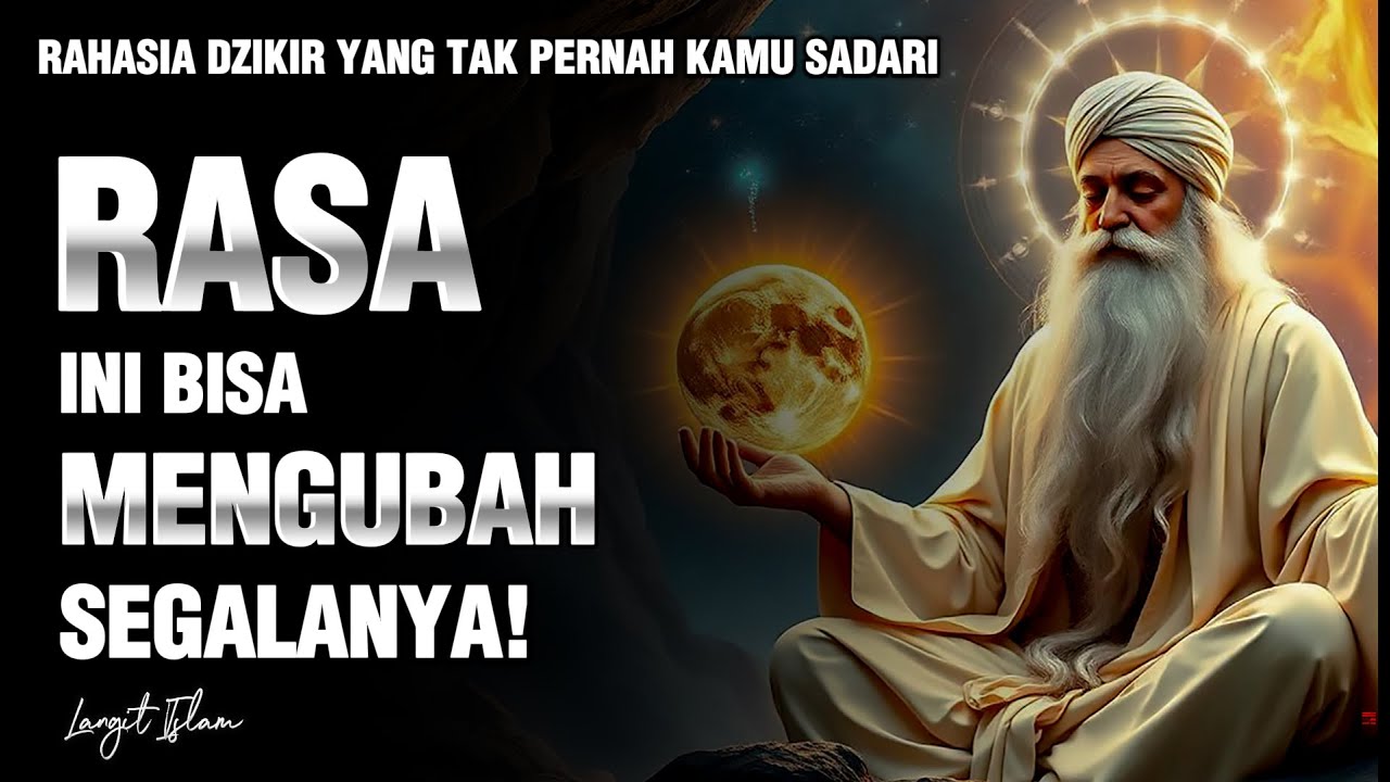 JANGAN PERNAH MEREMEHKAN RASA DALAM DZIKIRMU | RASA ITULAH JALUR TERCEPAT UNTUK BERTEMU-NYA 🌟