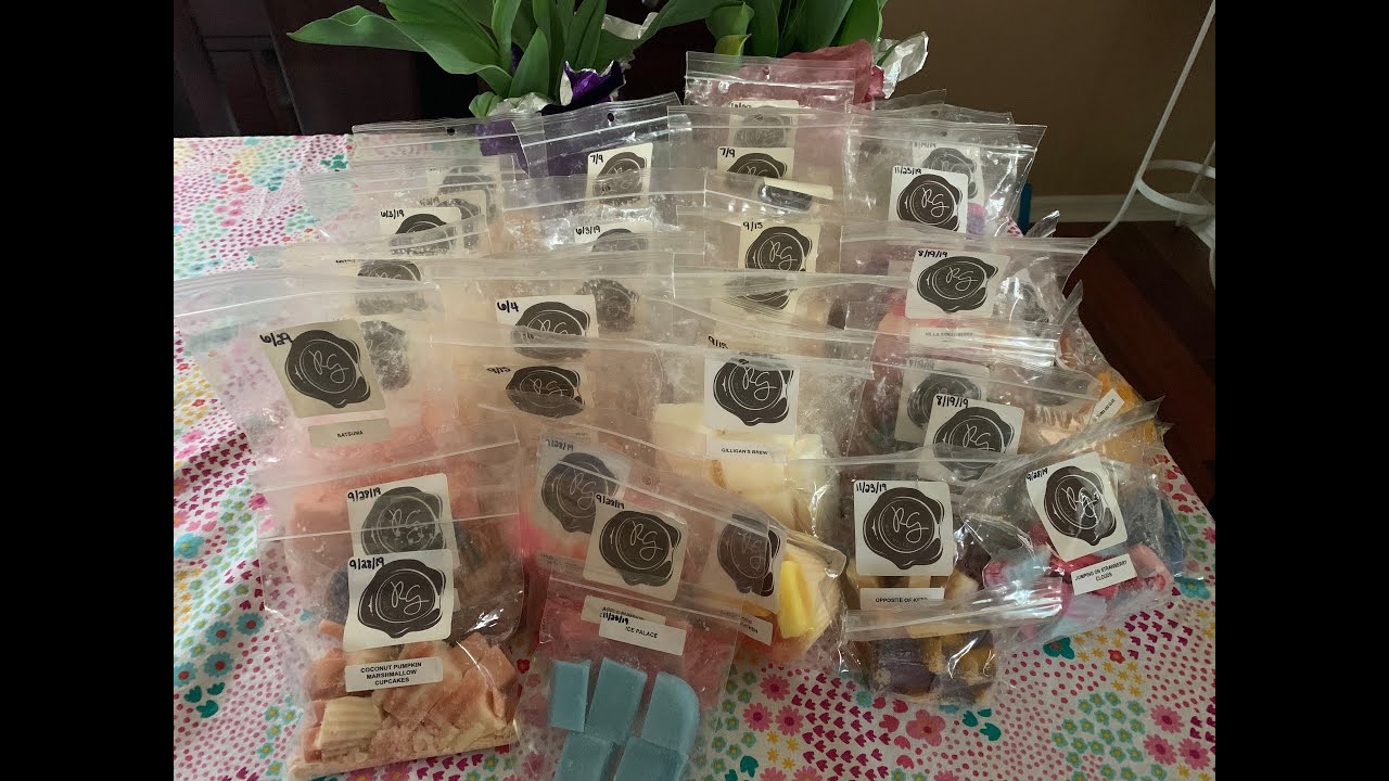 My Entire Rose Girls Wax Melt Collection 2020 YouTube