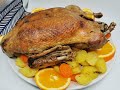 Zarte Ente im Ofen, Entenbraten, einfach und megalecker, ganze Ente Rezept