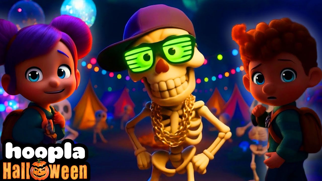 Welcome To The Skeleton Camp 💀 Spooky Funny Halloween Adventure | Hoopla Halloween