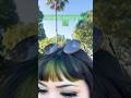 Using @GoodDyeYoung 🌱 #devilysivy #greenhair #Haircolor #gooddyeyoung #olivehair #bangs #hair #diy