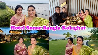 KOLAGHAT Trip || Luxurious Stay In Hotel Sonar Bangla Kolaghat || Room Tour & Food screenshot 4