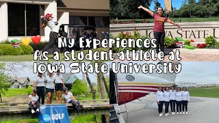 My experiences as a student athlete at Iowa State University 📚⛳️