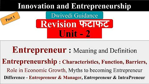 entrepreneur, entrepreneurship, function, characteristics, barrier, innovation and entrepreneurship - DayDayNews