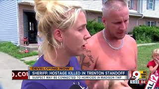 Sheriff: Elderly hostage killed in Trenton standoff