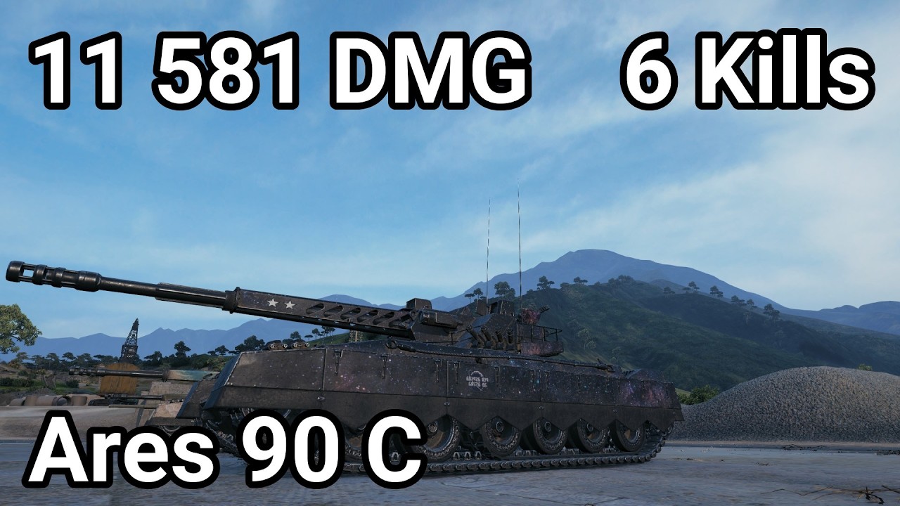 ARES 90 C: 11.5K DAMAGE - RELENTLESS PRESSURE, ZERO RELOAD | WoT 2.2