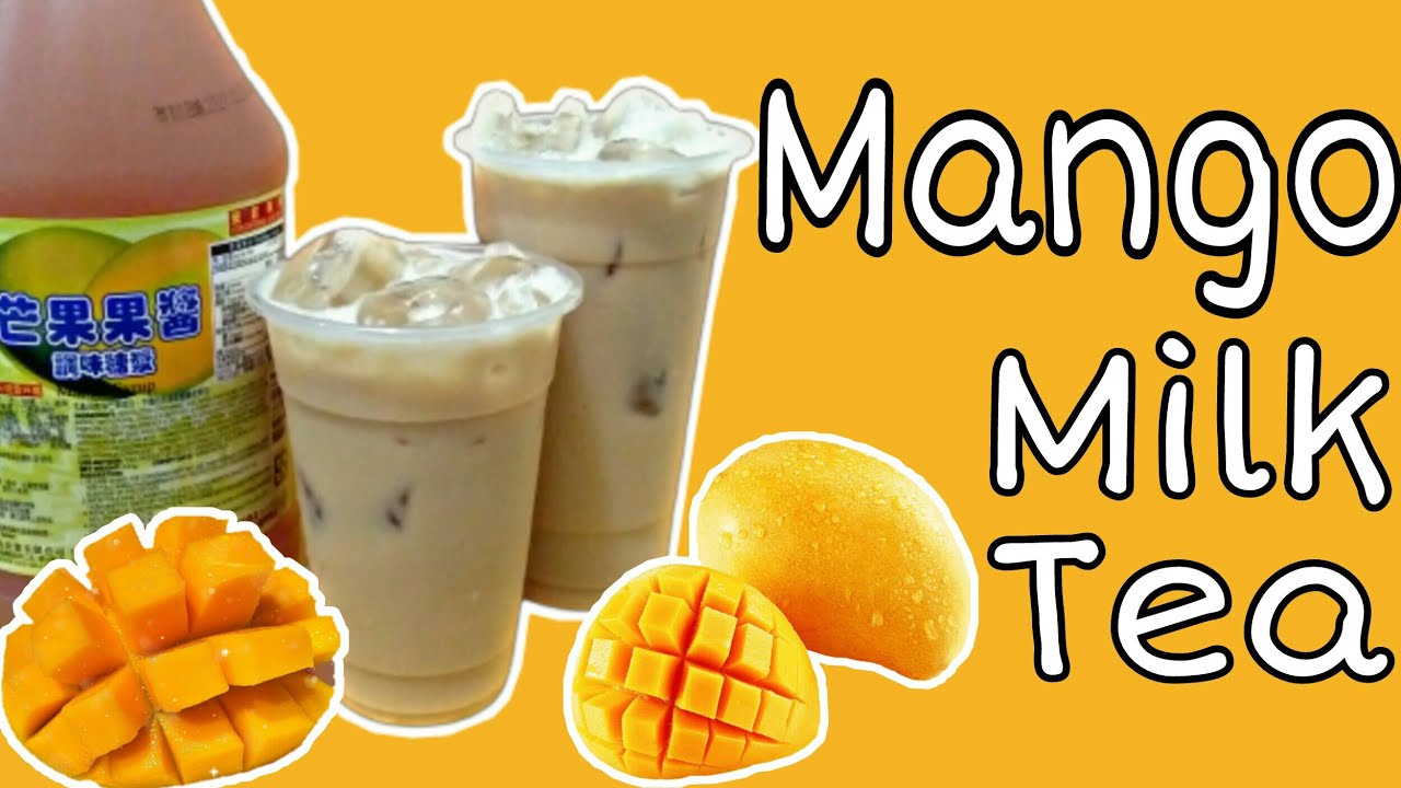 Mango Milk Tea Recipe Milk Tea Negosyo Recipes YouTube
