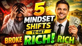 5 Mindset Shifts That Will Make You Rich #mindset #success #money   #motivation #financialfreedom