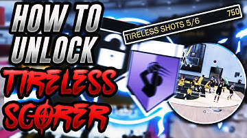 NBA 2K18 Tips: HOW TO GET TIRELESS SCORER BADGE - FASTEST WAY TO GET TIRELESS SCORER IN NBA 2K18