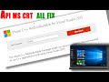 FIX: Api-ms-crt-runtime-|1-1-0.dll is missing [Windows 7/8/10/11]