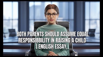 9. BOTH PARENTS SHOULD ASSUME EQUAL RESPONSIBILITY IN RAISING A CHILD | ENGLISH ESSAY | CSSPMSTIMES