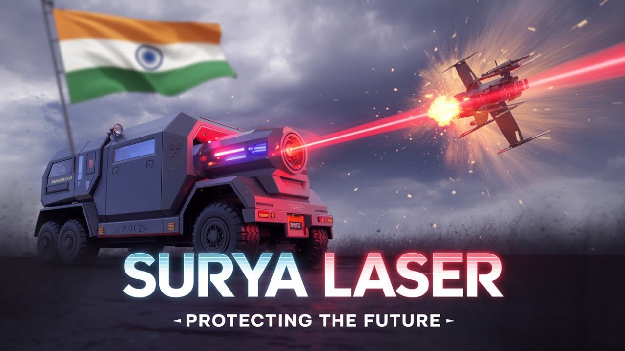 Why the Surya Laser is India’s Most Advanced Anti-Drone Weapon Yet!