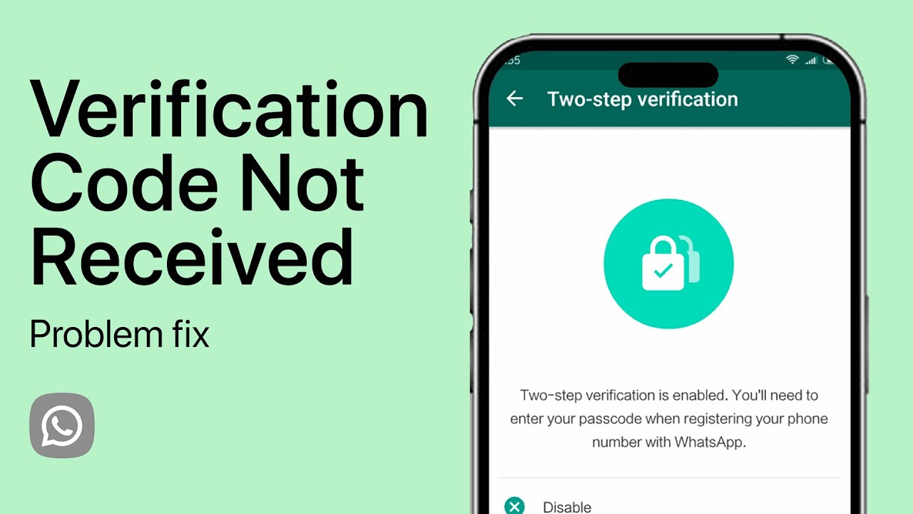 WhatsApp Verification Code Not Received Problem Fix YouTube